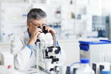 Scientific equipment in a laboratory Scientific equipment in a laboratory