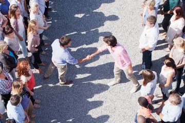 Shaking hands Shaking hands