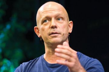 Steve Hilton speaking at conference Steve Hilton speaking at conference