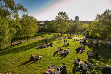 Park in Stockholm, Sweden