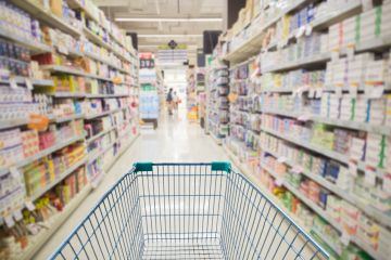 Supermarket aisle