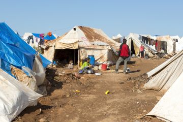 Syrian refugee camp