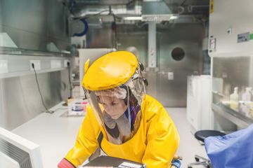 Scientist in a lab
