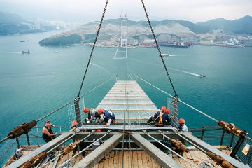 Bridge construction Hong Kong
