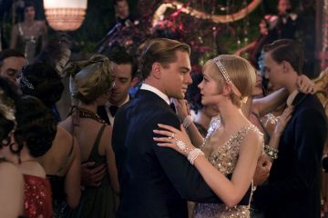 Leonardo DiCaprio and Carey Mulligan in The Great Gatsby Leonardo DiCaprio and Carey Mulligan in The Great Gatsby