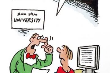 The week in higher education cartoon (20 April 2017)
