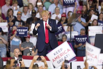 Trump rally getty