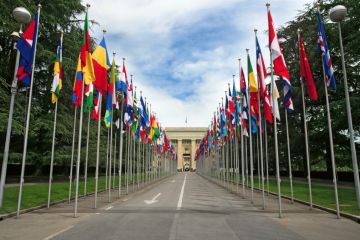 Flags at the United Nations, Geneva