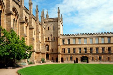 University of Oxford courtyard University of Oxford courtyard
