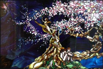 Stained glass mural, Utah Valley University