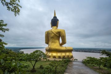 Wat Phu Salao, a famous historic site in Pakse, Champasak, Laos