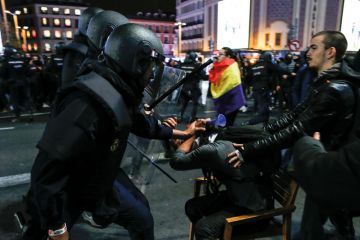 Catalan protest