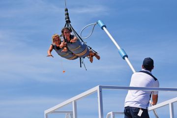 :SkyCoaster worker help visitors in Wet'n'Wild Gold Coast water park as a metaphor for Recruitment rebounds in Australian academia