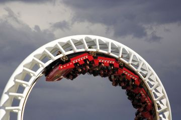 Rollercoaster Gold Coast Queensland Australia to illustrate Will roller-coaster finances  derail Australian universities?