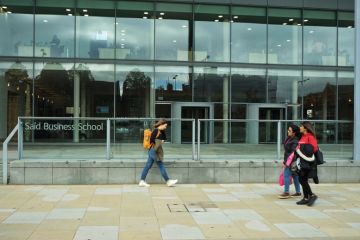 Said Business School new building at the University of Oxford. Oxford,England,UK as described in the article