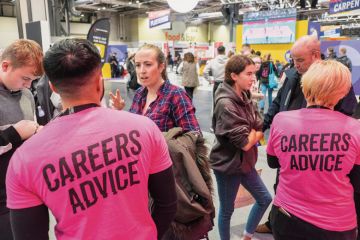 Skills, apprenticeships, and careers event held at NEC, Birmingham to illustrate Halfon as skills minister spells apprenticeship push for sector
