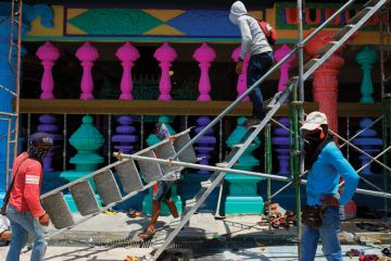 The Sri Subramaniar Swamy temple is being renovated n Batu Caves, Malaysia as a metaphor for Malaysian universities in dire need of reform, say scholar
