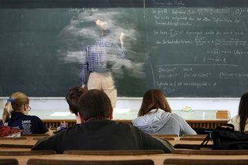 Person being rubbed out on a blackboard to illustrated If abusive lawyers can be banned from practising, why not academics?