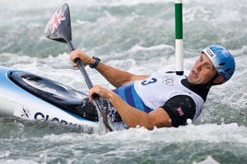 Britain's Joseph Clarke competes in the men's kayak semifinal of the canoe slalom competition to illustrate Inheritance tax reform ‘killer’ for attracting top academics to UK