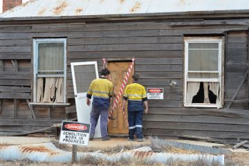 Derelict building in Perth to illustrate Have competitive research grants had their day?