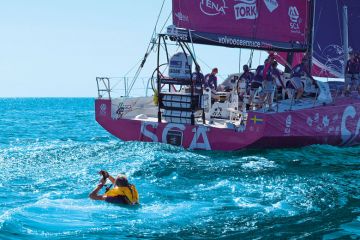 Man overboard to illustrate Unaffiliated researchers should not be left adrift