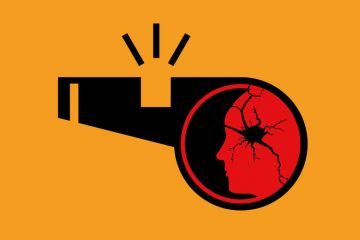 Whistle blower illustration