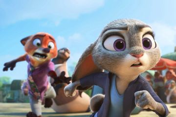 Zootopia 2, from left: Nick Wilde (voice: Jason Bateman), Judy Hopps (voice: Ginnifer Goodwin), 2025. Zootopia 2, from left: Nick Wilde (voice: Jason Bateman), Judy Hopps (voice: Ginnifer Goodwin), 2025.
