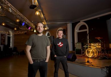 Barry Hyde (left) and business partner Dan Donnelly