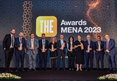 THE Awards MENA 2023 winners THE Awards MENA 2023 winners