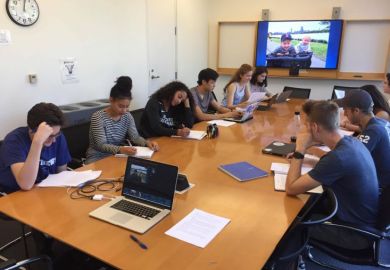 A typical day in the life of a Harvard student