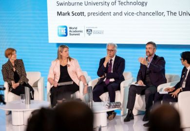Panel at the World Academic Summit