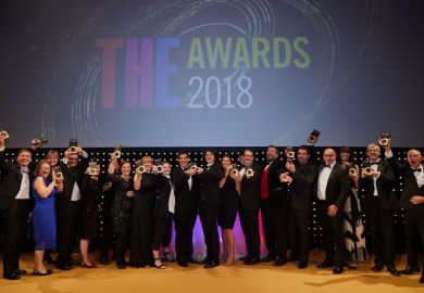 THE Awards winners 2018