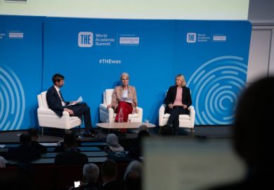 Justine Greening and Mary Curnock-Cook