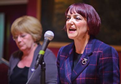 Scottish education secretary Angela Constance