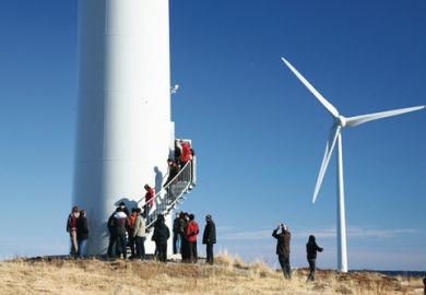 A wind in their sails: by not charging tuition fees to foreigners at its universities, Norway has increased the number of overseas postgraduate researchers who come to work in areas such as renewable energy
