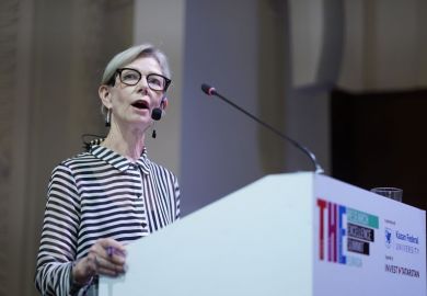 Susan Robertson at the THE Summit