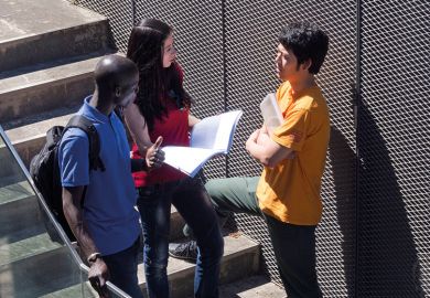 A group of students A group of students