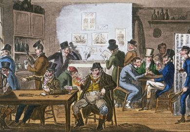 A Whistling Shop: Tom & Jerry visiting Logic “on board the Fleet”. (at the debtor’s prison)