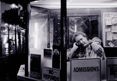 Admissions cubicle
