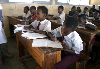 istock An African primary school An African primary school