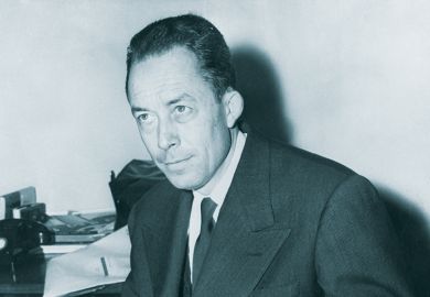 Albert Camus Albert Camus, illustrating a review of ‘Albert Camus and the Human Crisis’ by Robert Emmet Meagher (Pegasus Books)