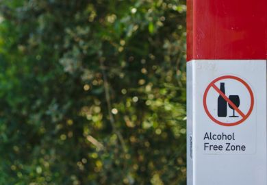 Alcohol free zone