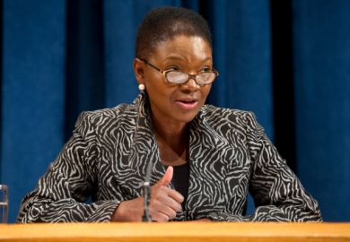 SOAS director Baroness Amos, a former Cabinet minister and diplomat, is the first black vice-chancellor of a UK university Baroness Amos United Nations official black woman vice-chancellor