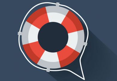 An illustration of a lifebelt