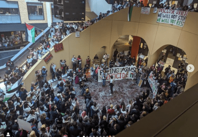 Occupation of the Arts West building, University of Melbourne Occupation of the Arts West building, University of Melbourne