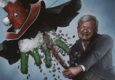 Illustration of a piñata