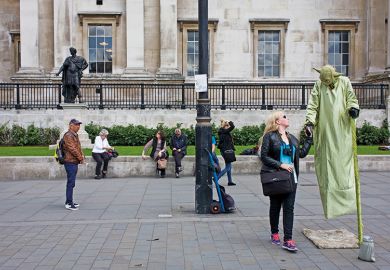 A London street scene