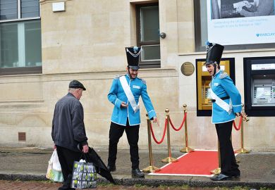 The 50th anniversary of the world’s first ATM is celebrated at Barclays Bank on June 27, 2017 in Enfield, England