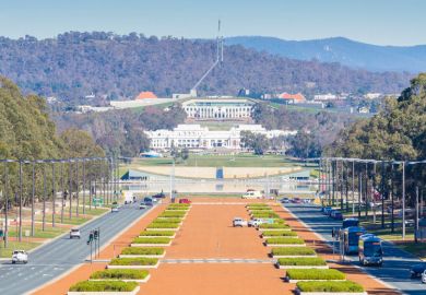 Australian Old Parliament House and New Parliament House, Canberra