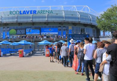 Australian Open queue